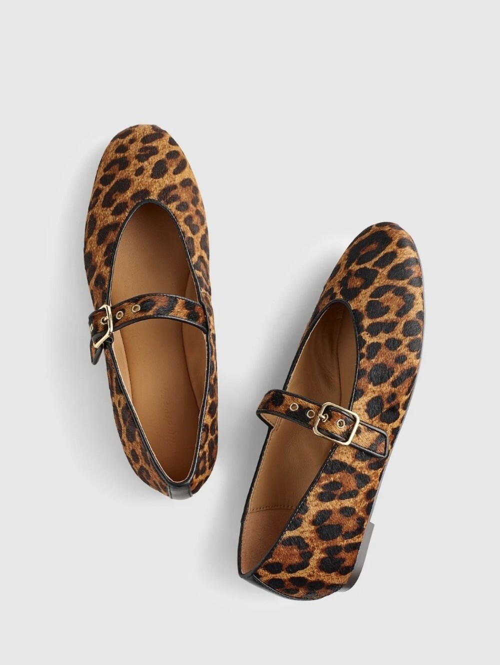 🍁Madewell Remy Leopard Flats NEW sz 9